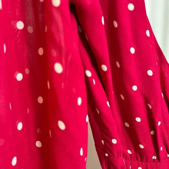 Reformation - Primrose wrap dress - - Picture 13 of 13